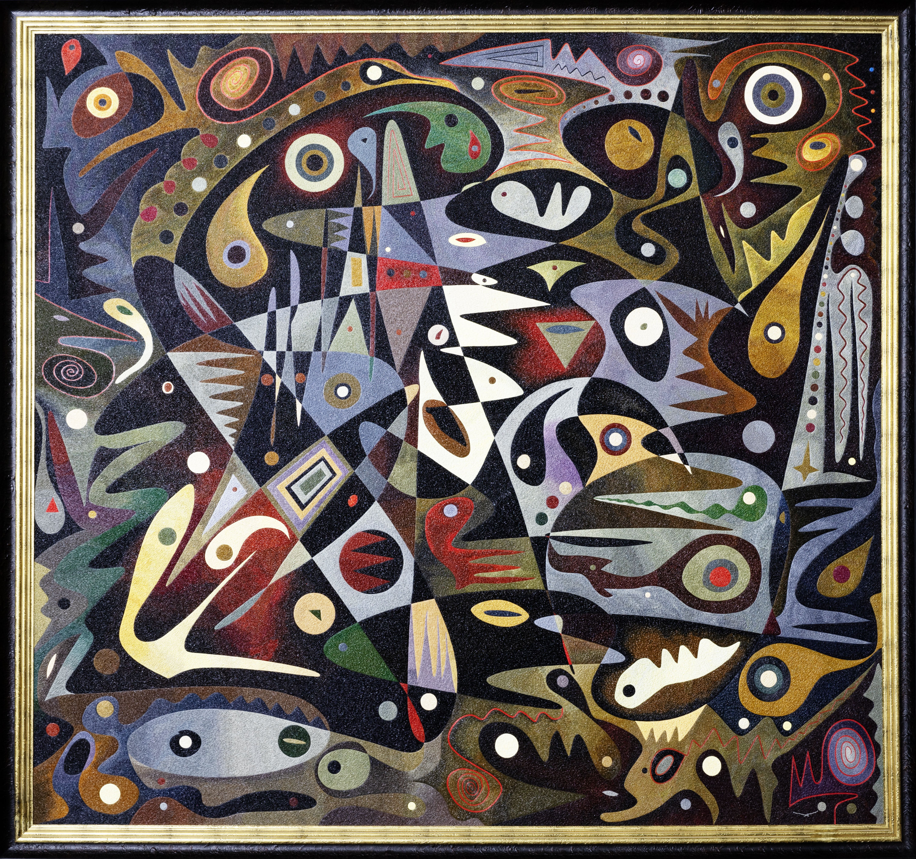 Gaojia Meila Zhanyi – monumental oil painting by Gheorghe Virtosu