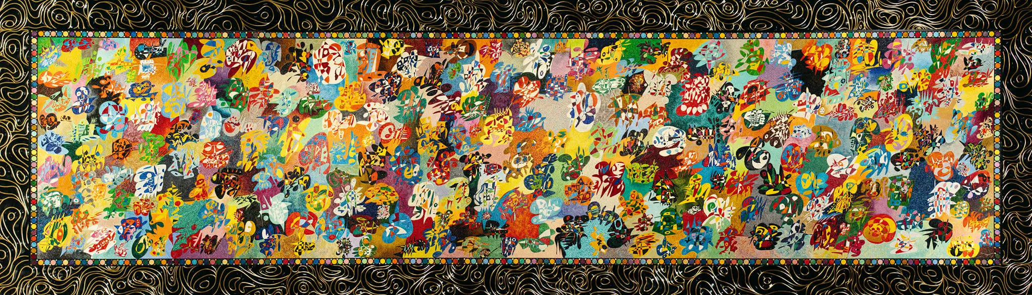 天赐基因 – monumental oil painting by Gheorghe Virtosu