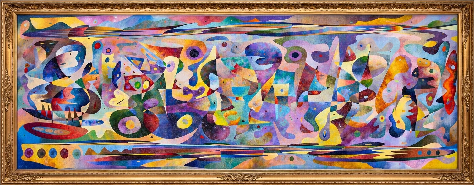 印度教 – monumental oil painting by Gheorghe Virtosu