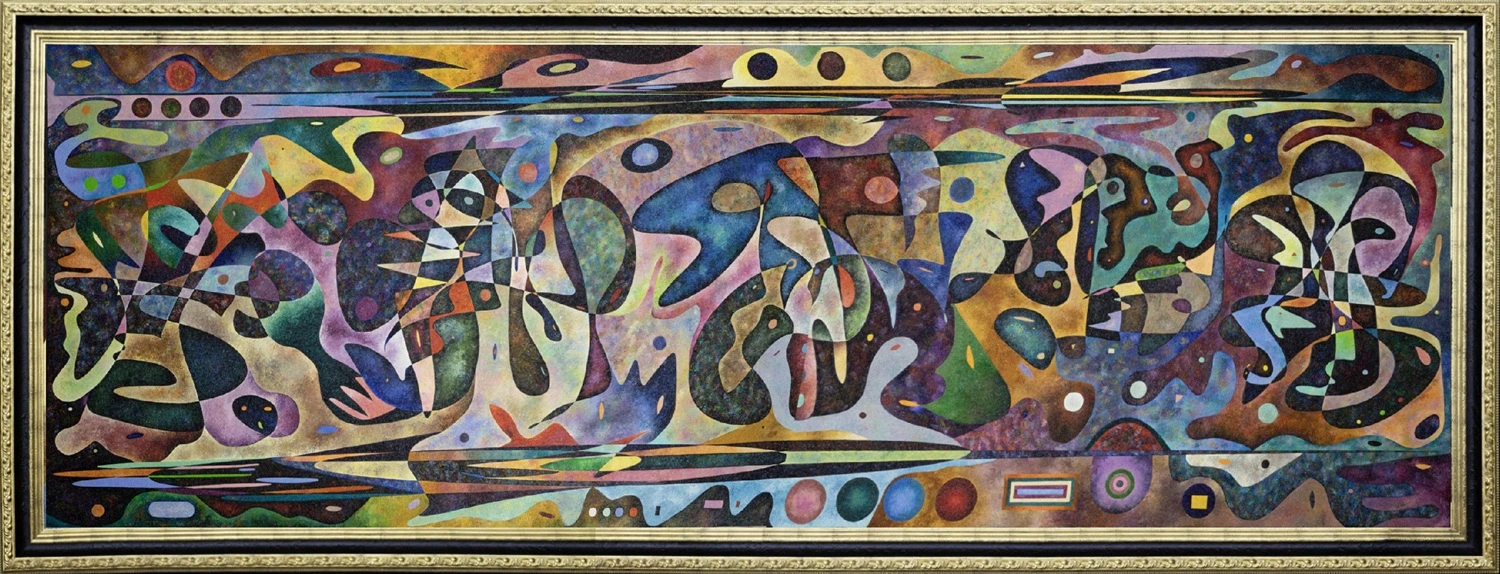 撒旦主义 – monumental oil painting by Gheorghe Virtosu