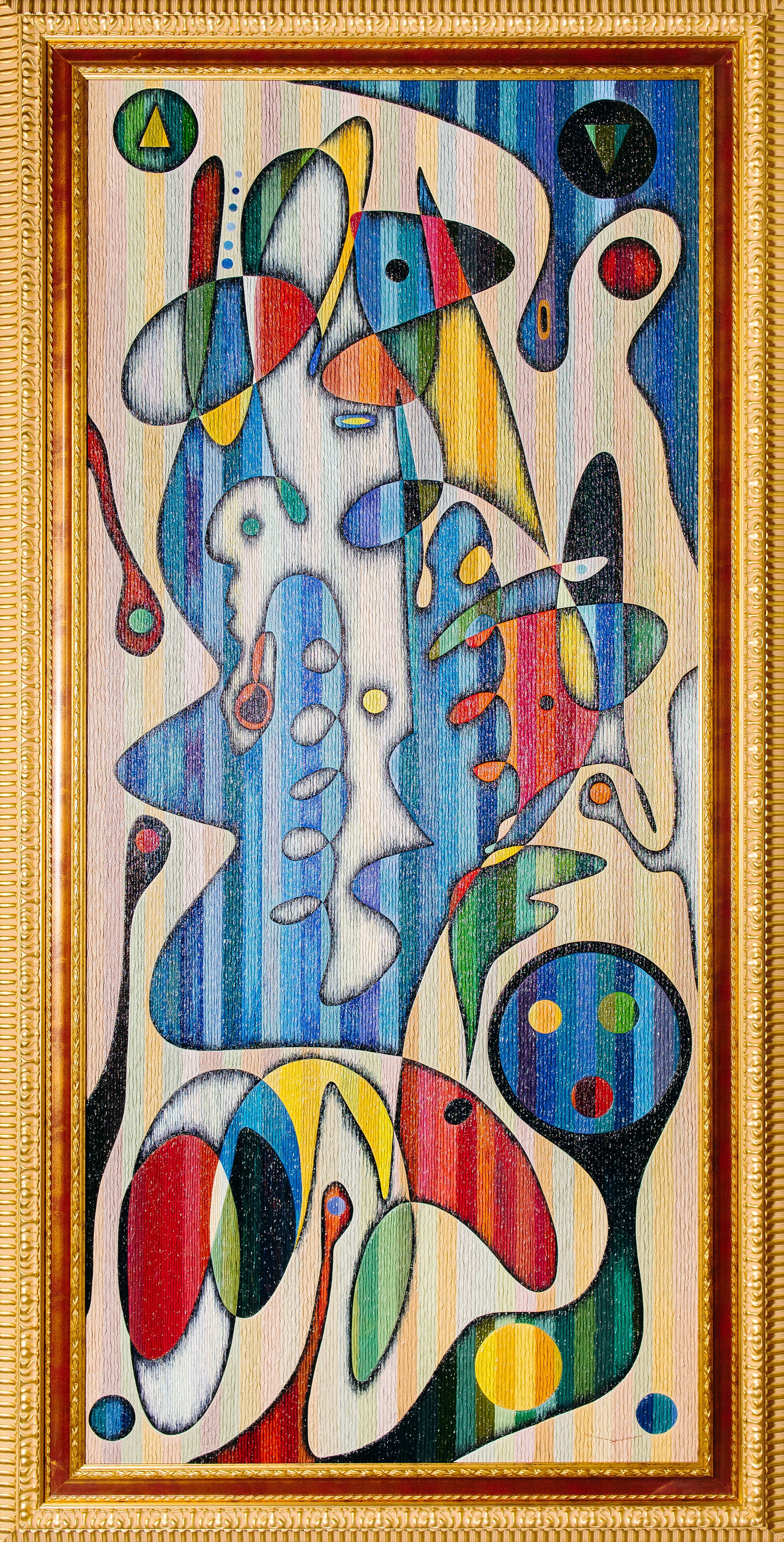 人类的守护者 – monumental oil painting by Gheorghe Virtosu