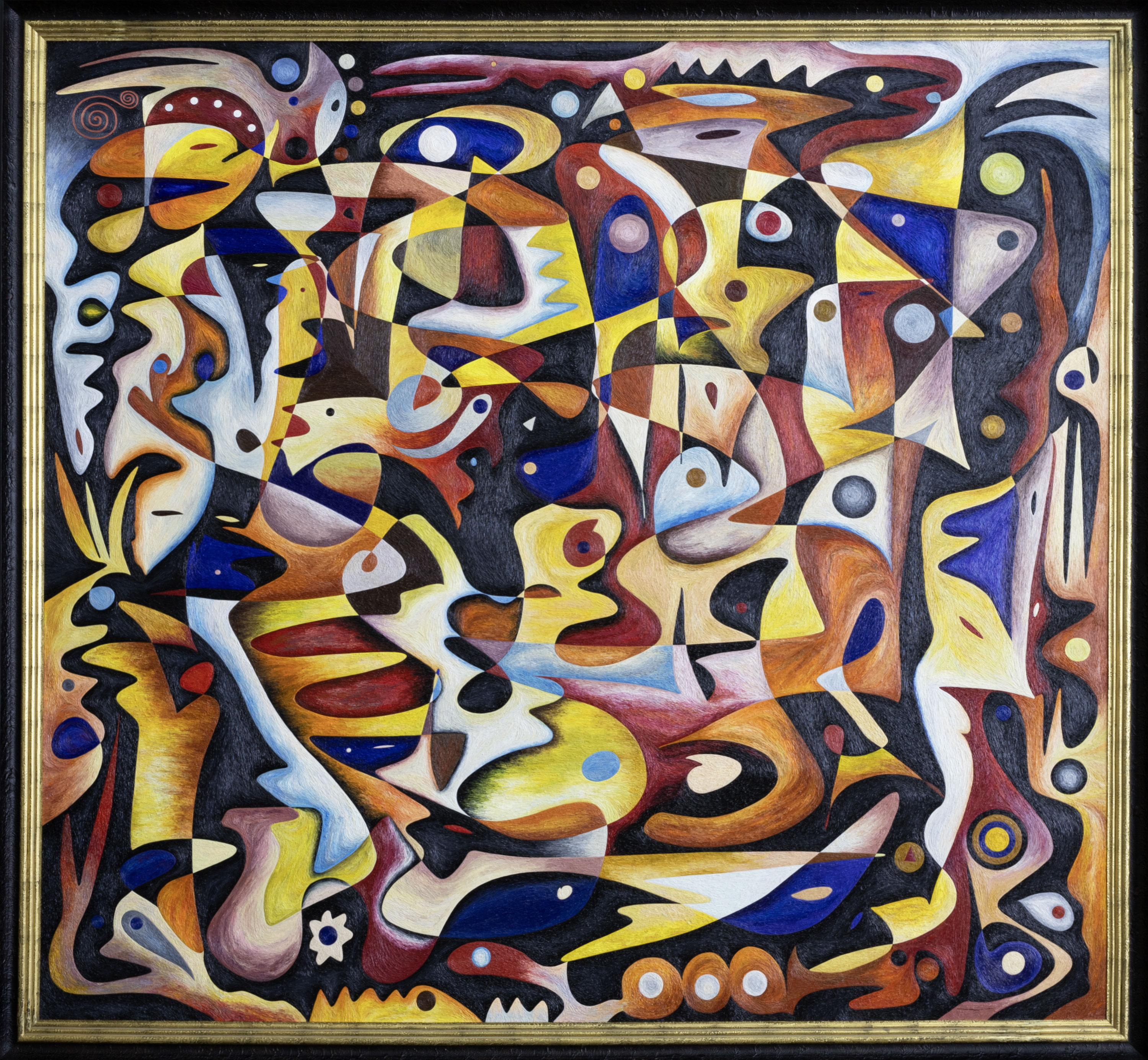 Huatielu Zhanyi – monumental oil painting by Gheorghe Virtosu